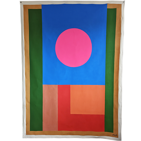 Een Spaanse zonsondergang - 160cm x 218cm