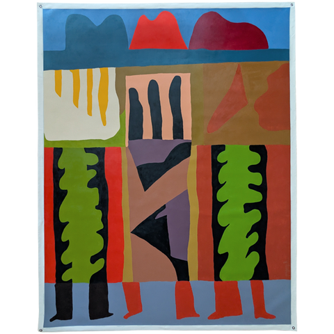 Three Amigos Under One Hat - 167cm x 216cm
