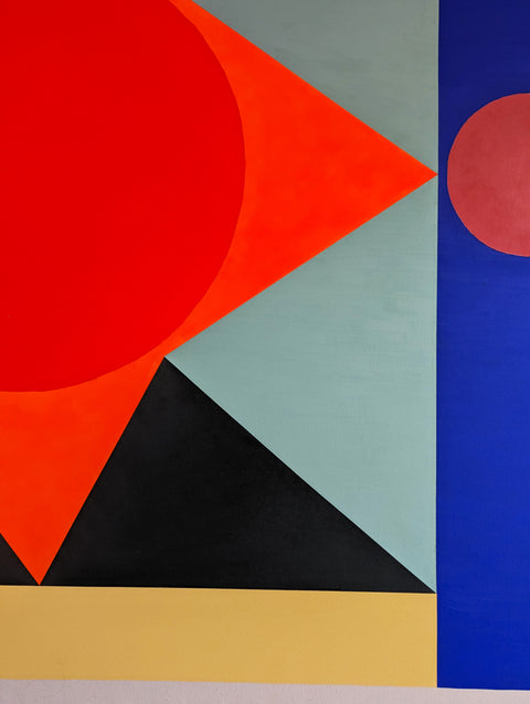 Amplified - 215cm x 161cm