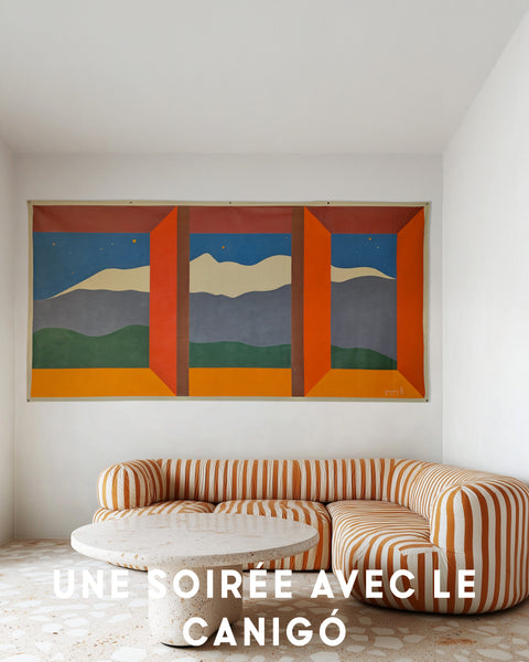 Une Soirée Avec Le Canigó - 320cm x 160cm