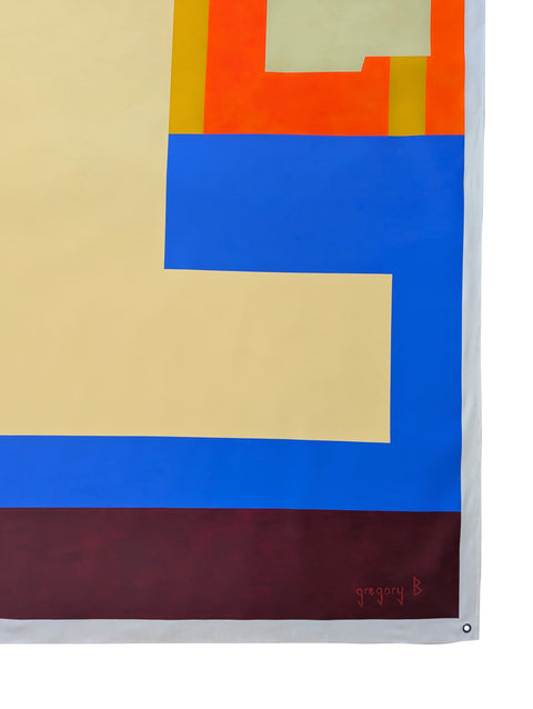 The Cloud That Was Over The Sea Came Through My Window - 170cm x 212cm