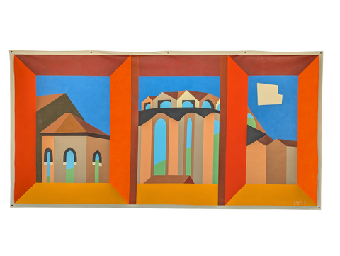 Un Après-Midi Avec L’Église Des Dominicains - 320cm x 160cm