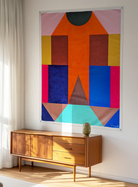 Faith - 163cm x 216cm **RESERVED for L'AppArt, Brussels