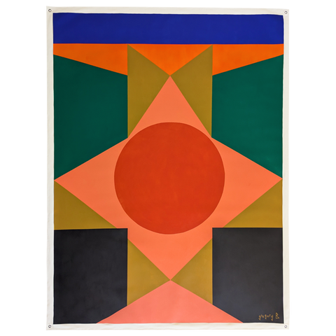 Therein Lies The Folds - 166cm x 217cm