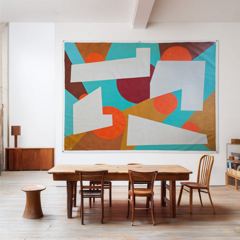 Four Clouds And A Bunch Of Suns - 280cm x 215cm
