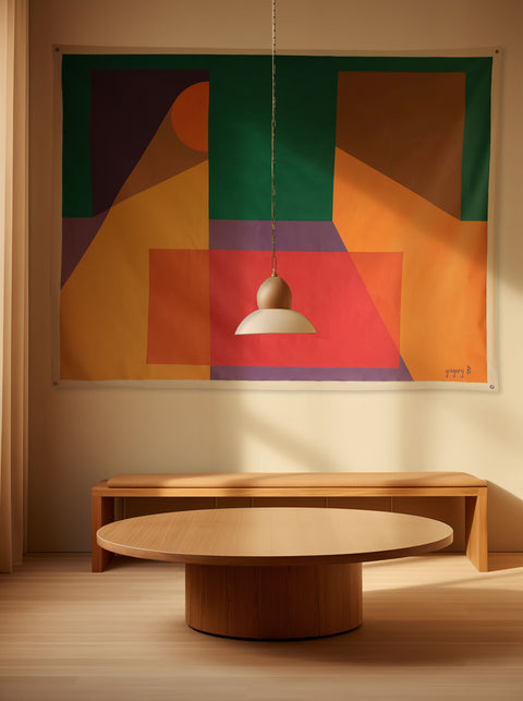 Between The Search Light - 220cm x 163cm