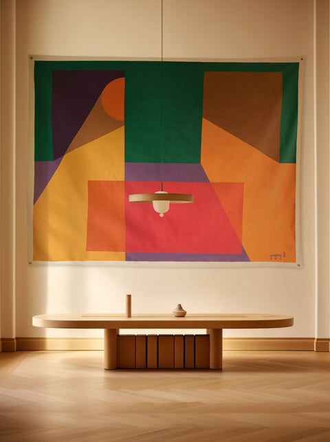Between The Search Light - 220cm x 163cm