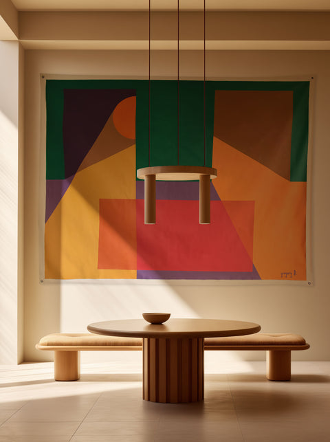 Between The Search Light - 220cm x 163cm