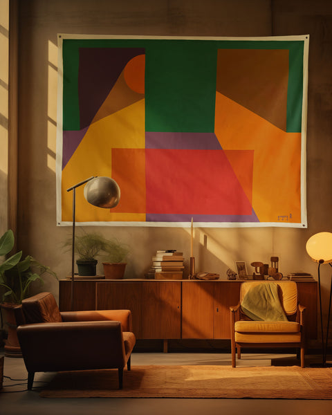 Between The Search Light - 220cm x 163cm