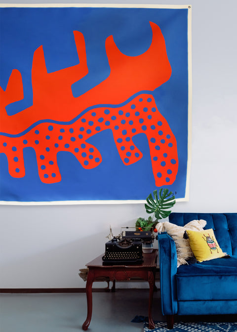 Cat Trip - 195cm x 163cm