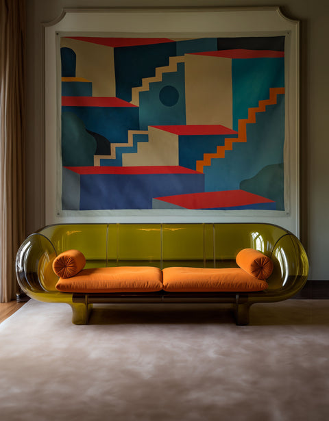 Red Tops - 215cm x 163cm