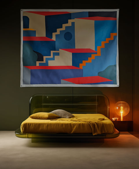 Red Tops - 215cm x 163cm