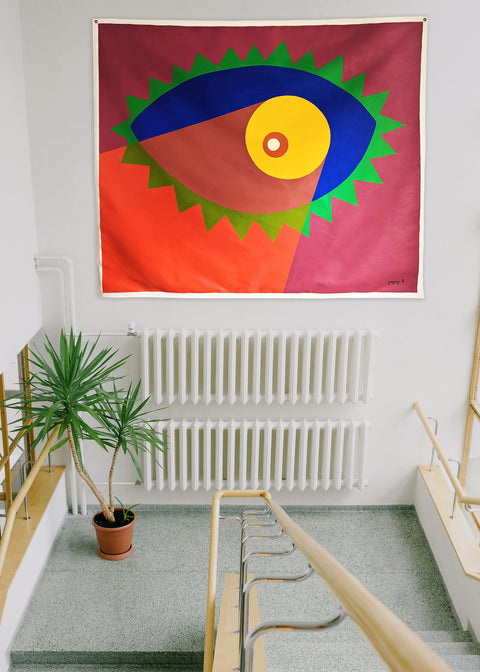 The Setting Eye - 195cm x 163cm