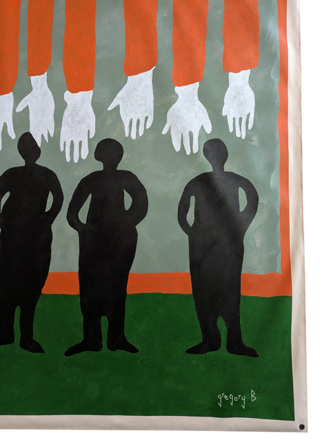 Hands Down The Beast - 216cm x 170cm