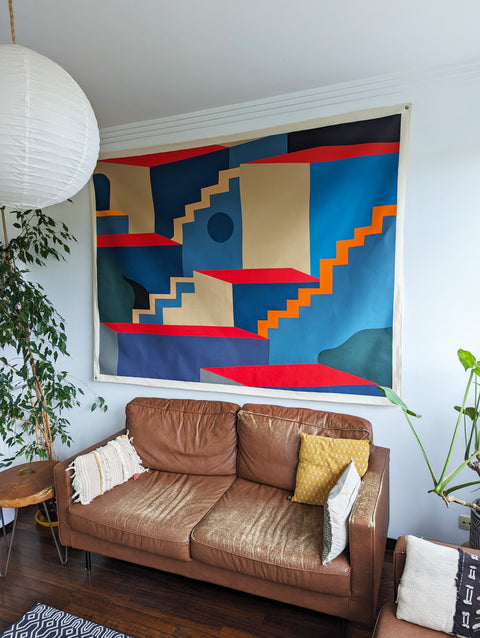 Red Tops - 215cm x 163cm