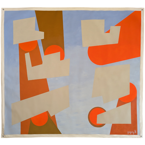Six Clouds For Six Suns - 211cm x 195cm