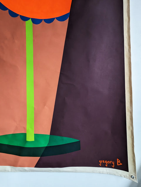 The Light Is On But Its Off - 163cm x 220cm