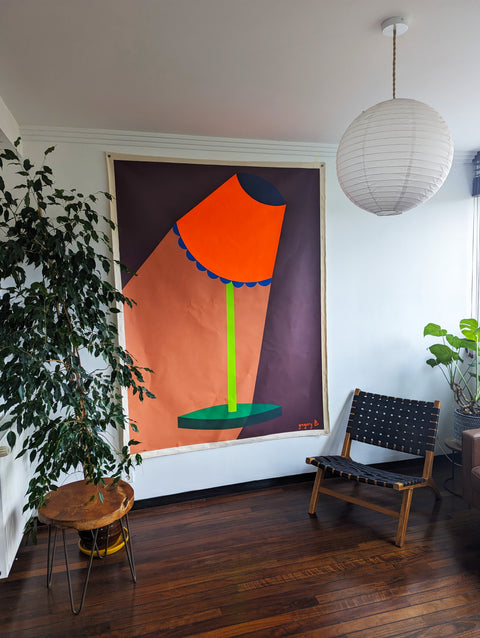 The Light Is On But Its Off - 163cm x 220cm