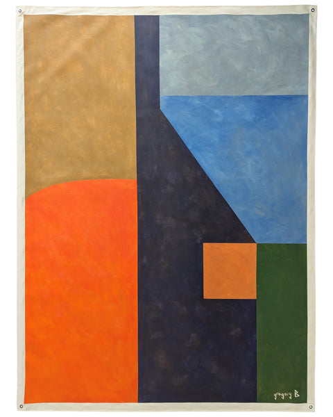 The Moon Behind The Water Tower - 167cm x 216cm