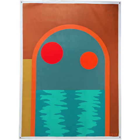 The Two Suns Of Father John - 163cm x 216cm