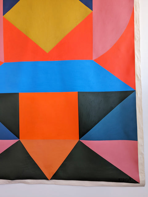 Cocoon (Spirit Dot-serie) - 160cm x 220cm