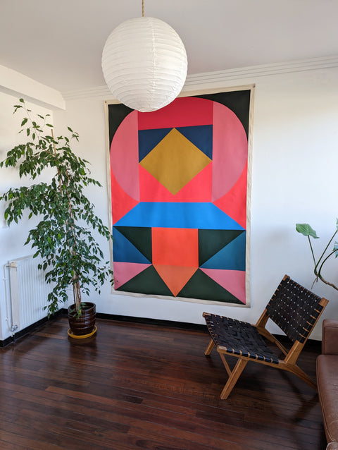 Cocoon (Spirit Dot-serie) - 160cm x 220cm