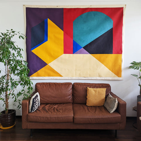 Entre Les Deux 's Nachts - 218cm x 160cm