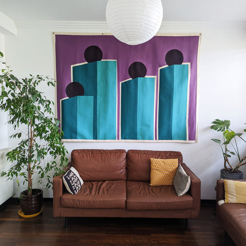 Familieportret - 218cm x 160cm