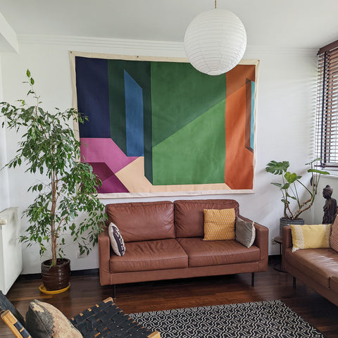 Wanneer in het licht - 218cm x 160cm