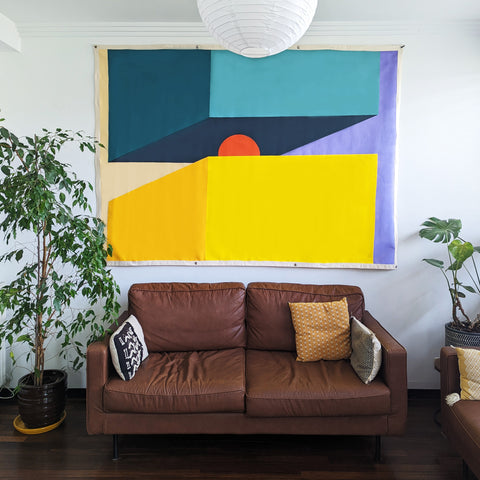 Ik ben hier - 218cm x 160cm