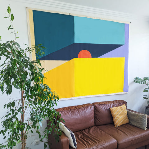 Ik ben hier - 218cm x 160cm
