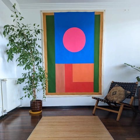 Een Spaanse zonsondergang - 160cm x 218cm