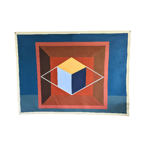 Cube Squared - 218cm x 160cm