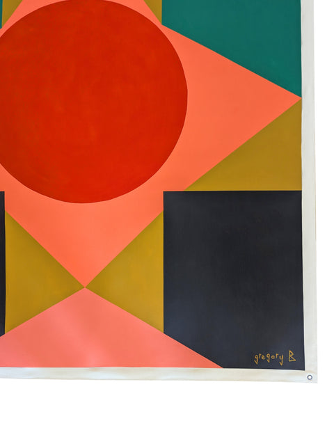 Therein Lies The Folds - 166cm x 217cm