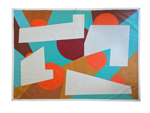 Four Clouds And A Bunch Of Suns - 280cm x 215cm