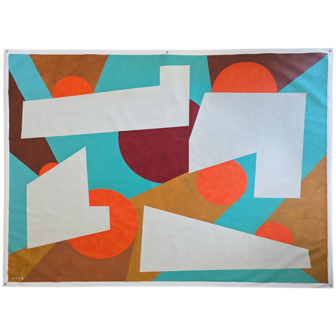 Four Clouds And A Bunch Of Suns - 280cm x 215cm