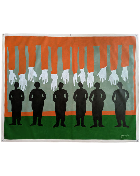 Hands Down The Beast - 216cm x 170cm