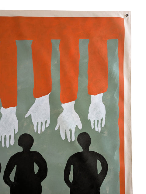 Hands Down The Beast - 216cm x 170cm