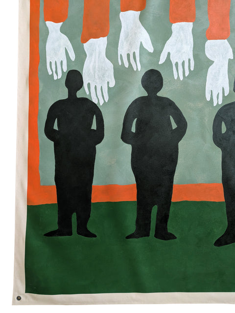 Hands Down The Beast - 216cm x 170cm