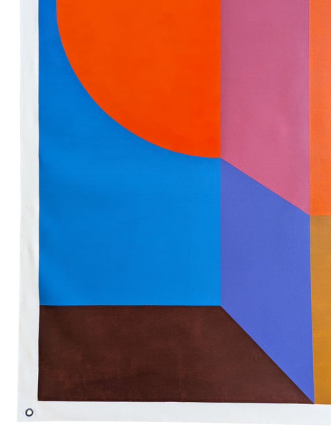 The Sunset Folded Through The Shutters - 215cm x 166cm