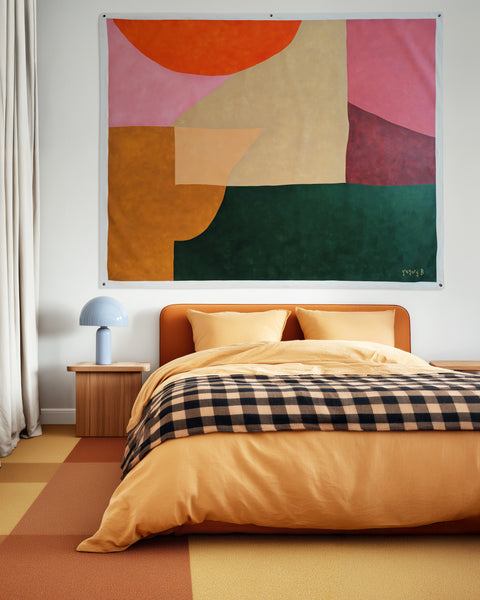 'Wobegone Heights' - 216cm x 165cm