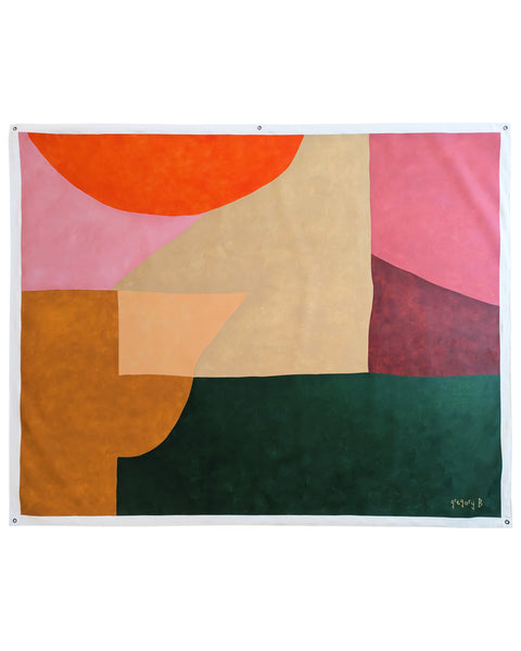 'Wobegone Heights' - 216cm x 165cm